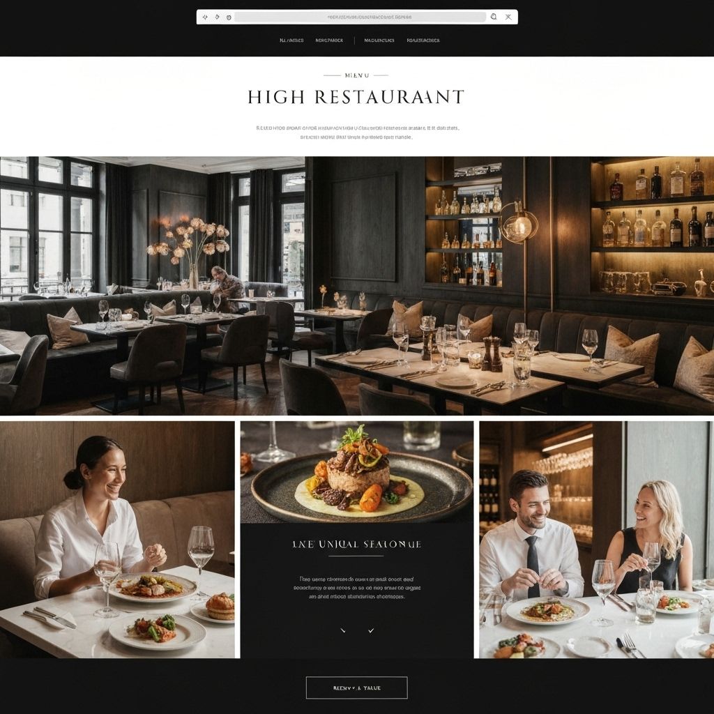 Restoran Web Sitesi